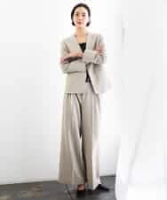 FMKGD02110 MICHEL KLEIN(ミッシェルクラン) [遮熱効果素材]スクエアネックタンクトップ ホワイト