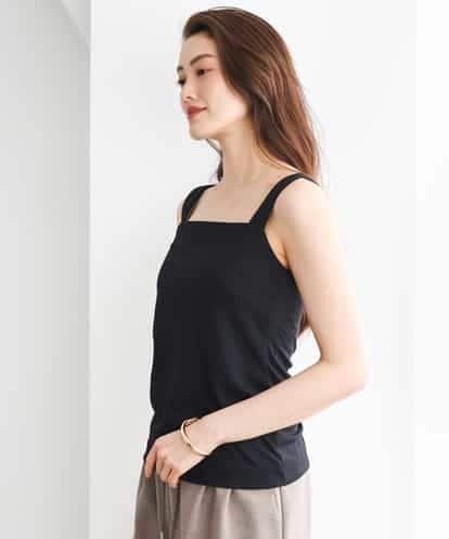 FMKGD02110 MICHEL KLEIN [遮熱効果素材]スクエアネックタンクトップ