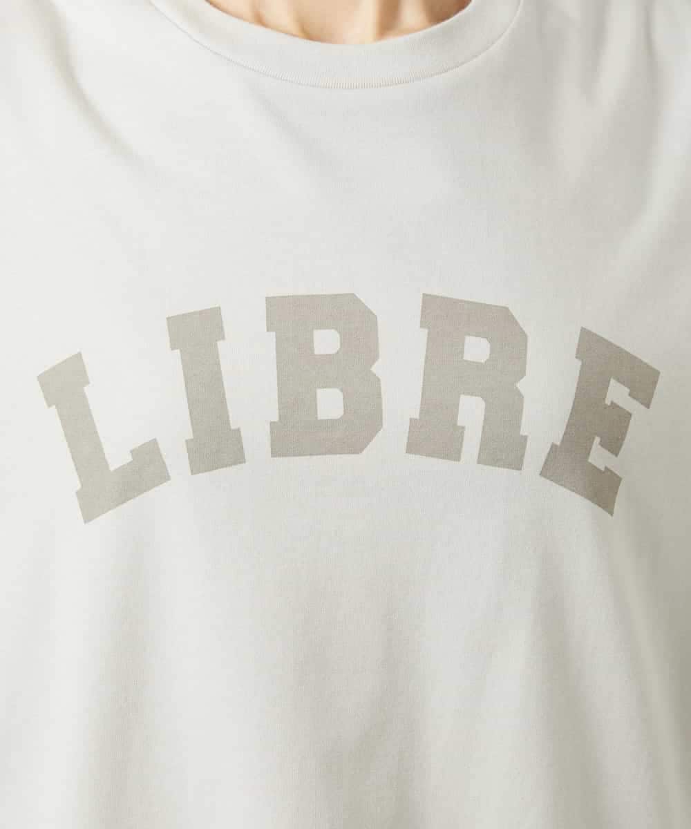 FMKGD02140 MICHEL KLEIN(ミッシェルクラン) ボクシ―ロゴＴシャツ ライトグレー