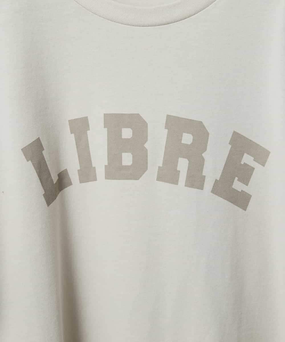 FMKGD02140 MICHEL KLEIN(ミッシェルクラン) ボクシ―ロゴＴシャツ ライトグレー