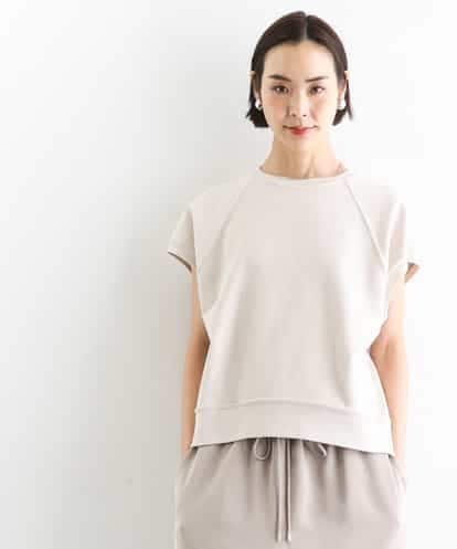 FMKGD03180 MICHEL KLEIN オーガニックコットン フレンチスリーブプルオーバー