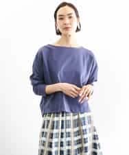 FMKGD04150 MICHEL KLEIN(ミッシェルクラン) タックデザイン バスクTシャツ アイボリー