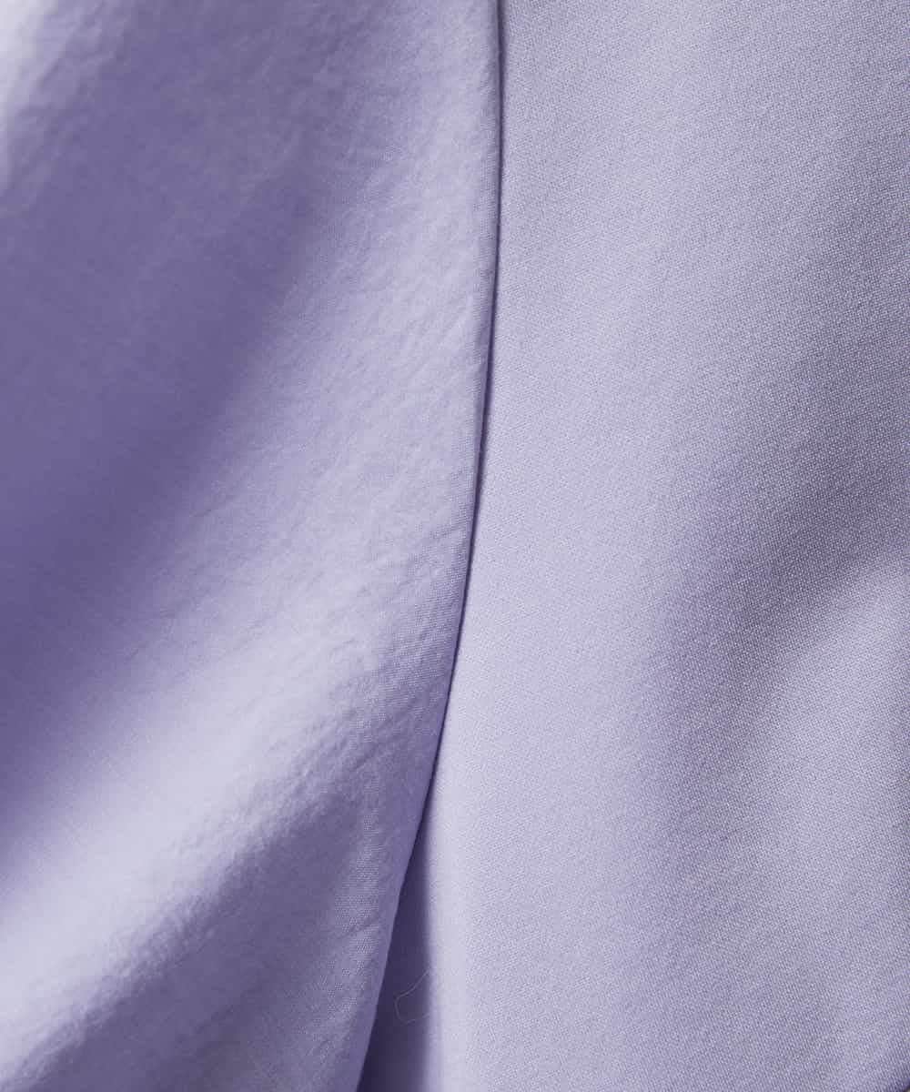 FMKGD05180 MICHEL KLEIN(ミッシェルクラン) 異素材スリーブカットソー ネイビー