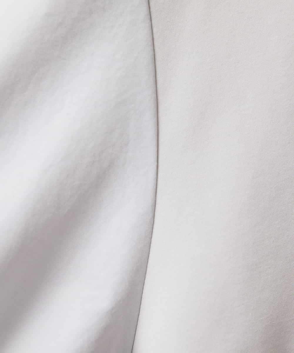 FMKGD05180 MICHEL KLEIN(ミッシェルクラン) 異素材スリーブカットソー ネイビー