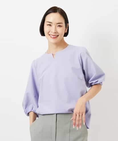 FMKGD05180 MICHEL KLEIN 異素材スリーブカットソー