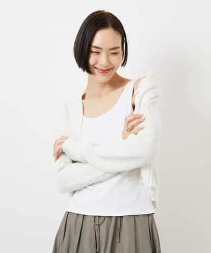 FMKGD06110 MICHEL KLEIN [遮熱効果素材]タンクトップ