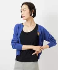 FMKGD06110 MICHEL KLEIN(ミッシェルクラン) [遮熱効果素材]タンクトップ ホワイト