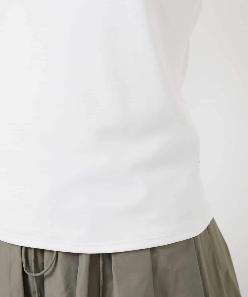 FMKGD06110 MICHEL KLEIN(ミッシェルクラン) [遮熱効果素材]タンクトップ ホワイト