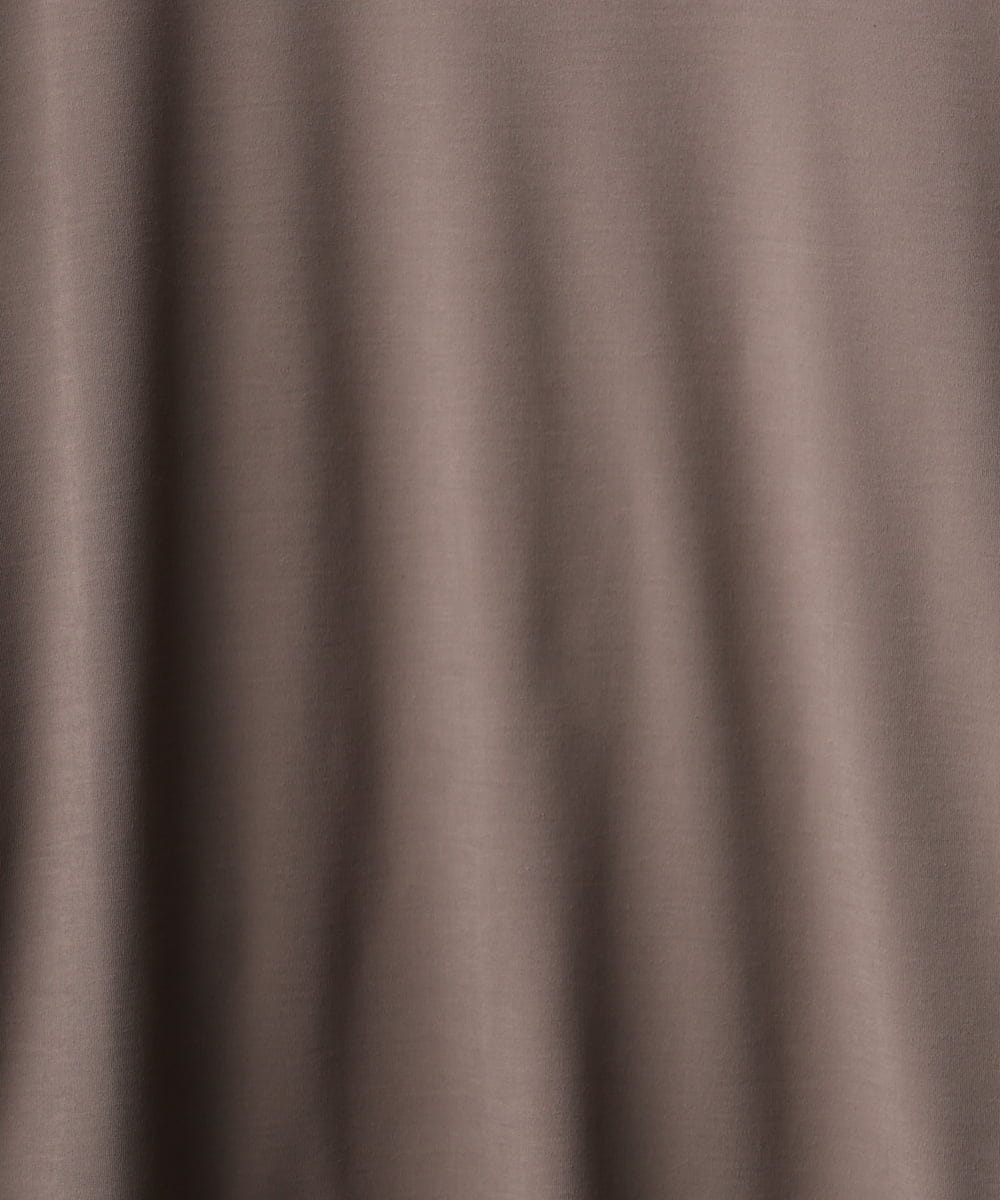 FMKGD07120 MICHEL KLEIN(ミッシェルクラン) [遮熱効果素材]クリーンシルエットTシャツ ブラック