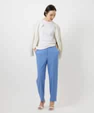 FMKGD07120 MICHEL KLEIN(ミッシェルクラン) [遮熱効果素材]クリーンシルエットTシャツ ブラック