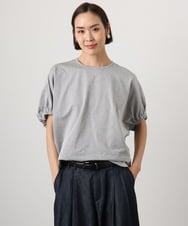 FMKGD10180 MICHEL KLEIN(ミッシェルクラン) [接触冷感]サッカードルマンスリーブカットソー ブラック