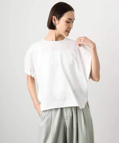 FMKGD10180 MICHEL KLEIN [接触冷感]サッカードルマンスリーブカットソー