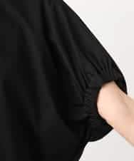 FMKGD10180 MICHEL KLEIN(ミッシェルクラン) [接触冷感]サッカードルマンスリーブカットソー ブラック