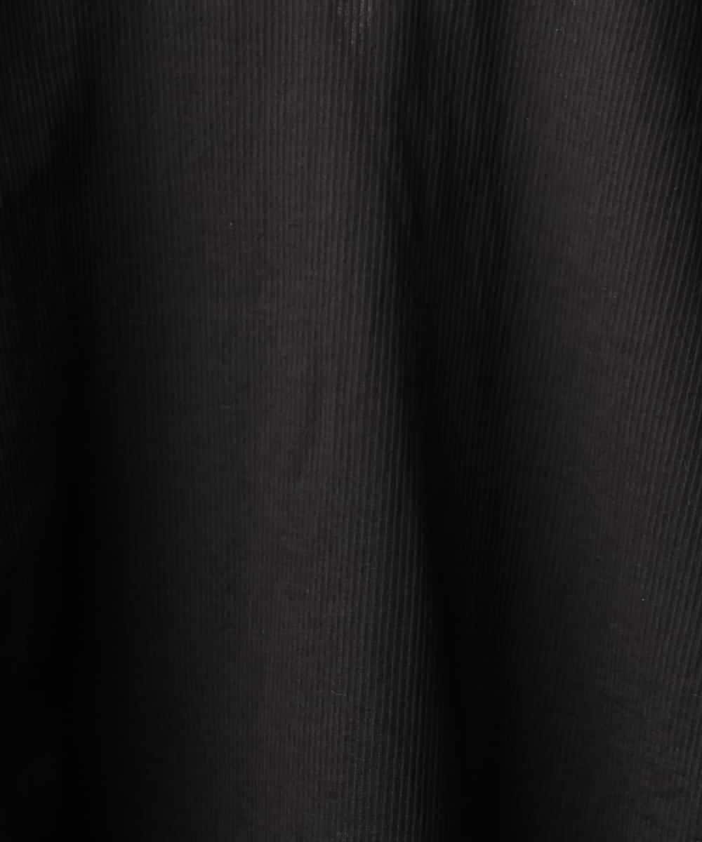 FMKGD10180 MICHEL KLEIN(ミッシェルクラン) [接触冷感]サッカードルマンスリーブカットソー ブラック