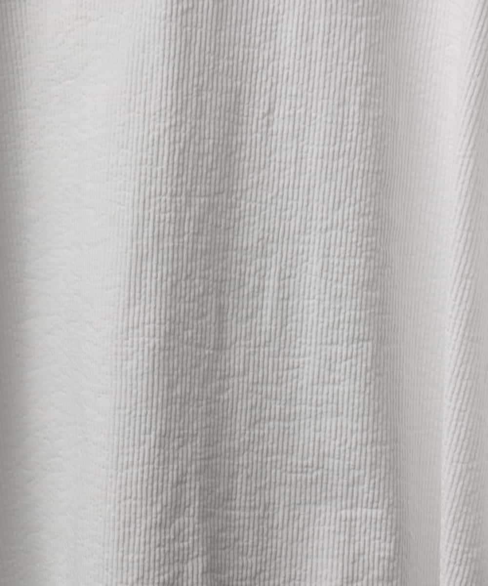 FMKGD10180 MICHEL KLEIN(ミッシェルクラン) [接触冷感]サッカードルマンスリーブカットソー ブラック