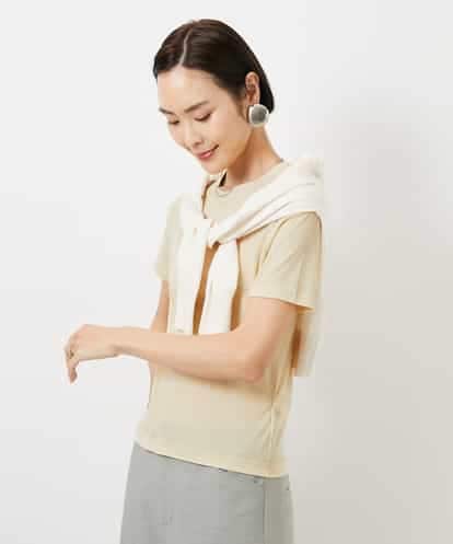 FMKGD11120 MICHEL KLEIN シアークルーネック プルオーバー