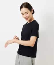 FMKGD11120 MICHEL KLEIN(ミッシェルクラン) シアークルーネック プルオーバー ブルー