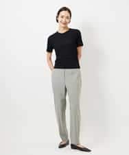 FMKGD11120 MICHEL KLEIN(ミッシェルクラン) シアークルーネック プルオーバー ブルー