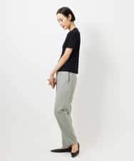 FMKGD11120 MICHEL KLEIN(ミッシェルクラン) シアークルーネック プルオーバー ブルー