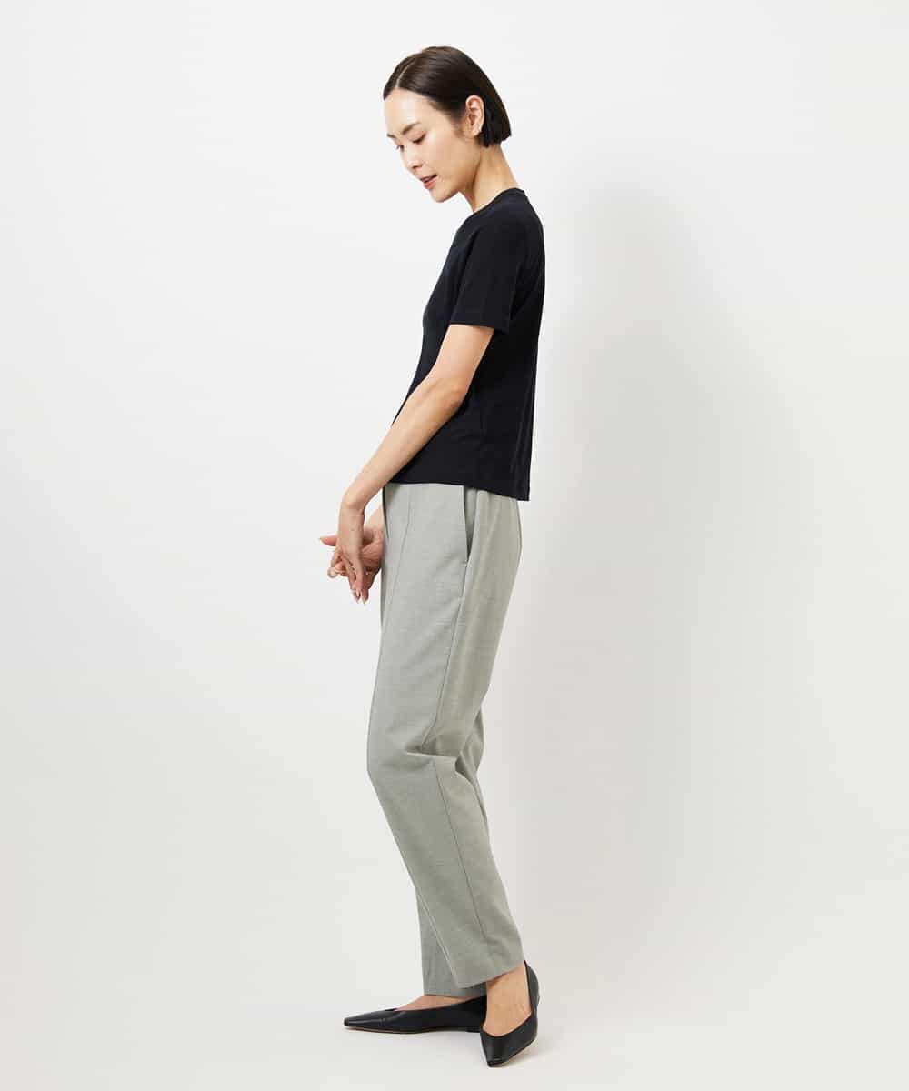 FMKGD11120 MICHEL KLEIN(ミッシェルクラン) シアークルーネック プルオーバー ブルー