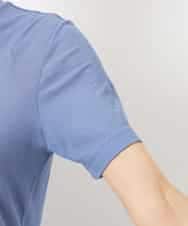 FMKGD11120 MICHEL KLEIN(ミッシェルクラン) シアークルーネック プルオーバー ブルー