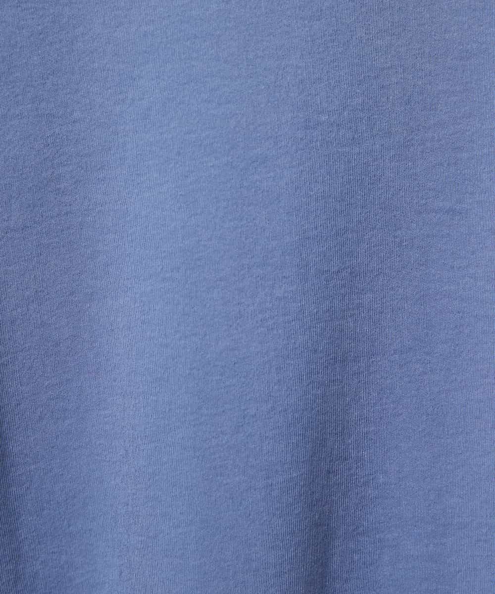 FMKGD11120 MICHEL KLEIN(ミッシェルクラン) シアークルーネック プルオーバー ブルー