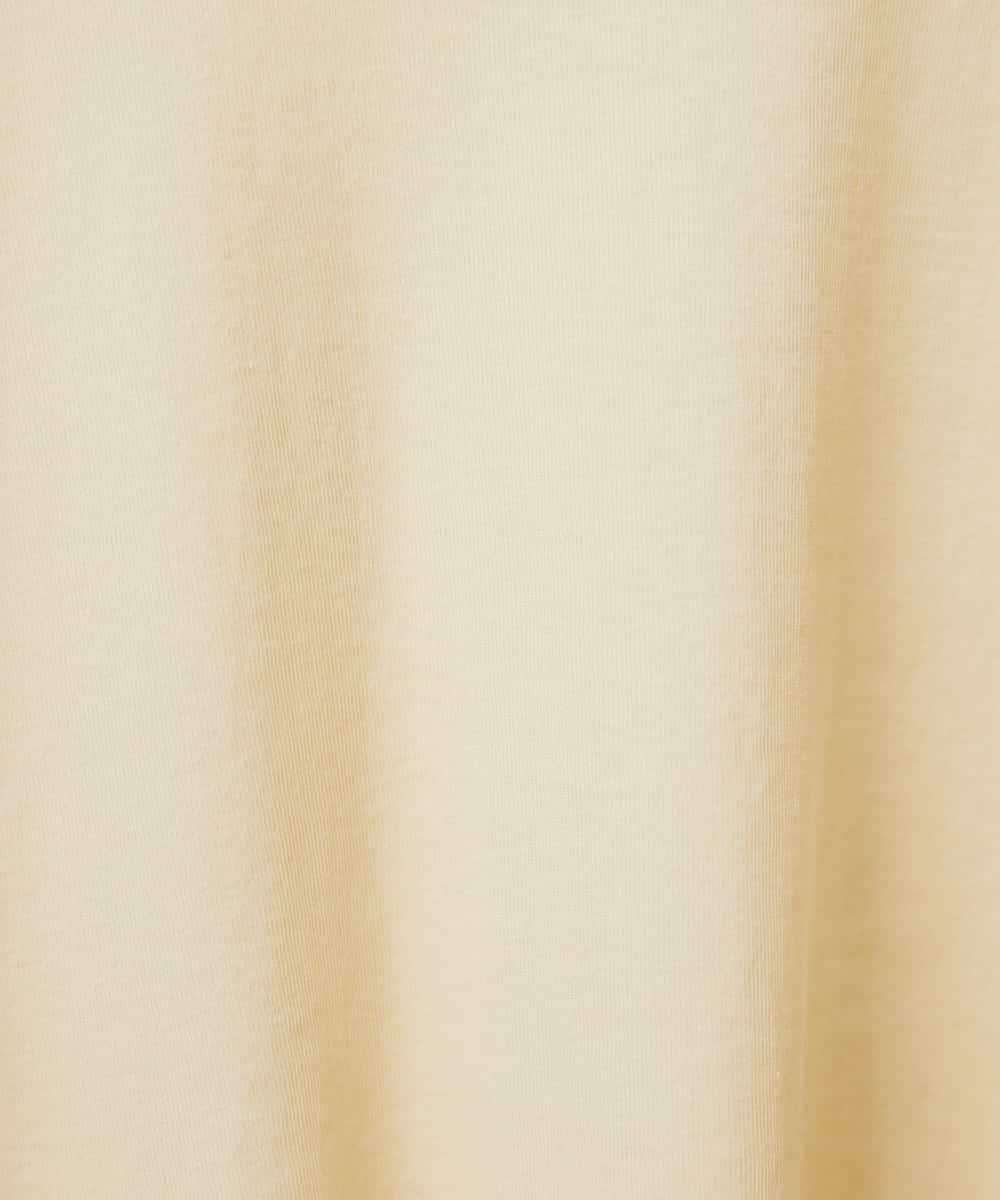 FMKGD11120 MICHEL KLEIN(ミッシェルクラン) シアークルーネック プルオーバー ブルー