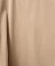 FMKGD15200 MICHEL KLEIN(ミッシェルクラン) [セットアップ対応]ヴィンテージサテンTブラウス ベージュ