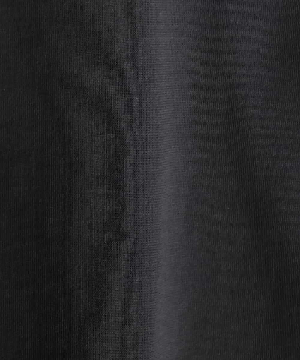 FMKGD18160 MICHEL KLEIN(ミッシェルクラン) 裏毛スキッパーカットソー ネイビー