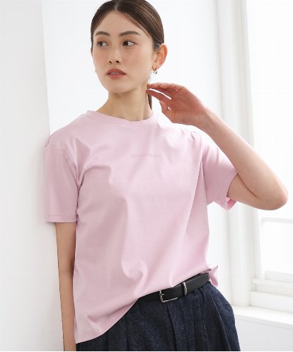 FMKGD19120 MICHEL KLEIN ミニマルロゴTシャツ