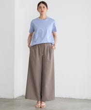 FMKGD19120 MICHEL KLEIN(ミッシェルクラン) ミニマルロゴTシャツ ネイビー