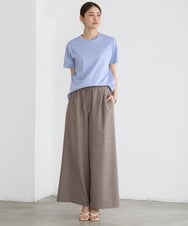 FMKGD19120 MICHEL KLEIN(ミッシェルクラン) ミニマルロゴTシャツ ネイビー