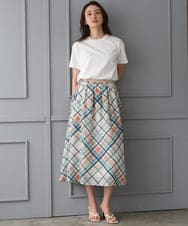 FMKGD19120 MICHEL KLEIN(ミッシェルクラン) ミニマルロゴTシャツ ネイビー