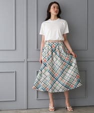 FMKGD19120 MICHEL KLEIN(ミッシェルクラン) ミニマルロゴTシャツ ネイビー