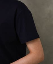 FMKGD19120 MICHEL KLEIN(ミッシェルクラン) ミニマルロゴTシャツ ネイビー