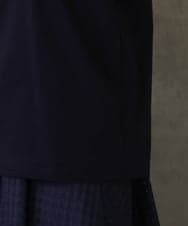 FMKGD19120 MICHEL KLEIN(ミッシェルクラン) ミニマルロゴTシャツ ネイビー