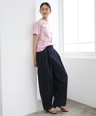 FMKGD19120 MICHEL KLEIN(ミッシェルクラン) ミニマルロゴTシャツ ネイビー