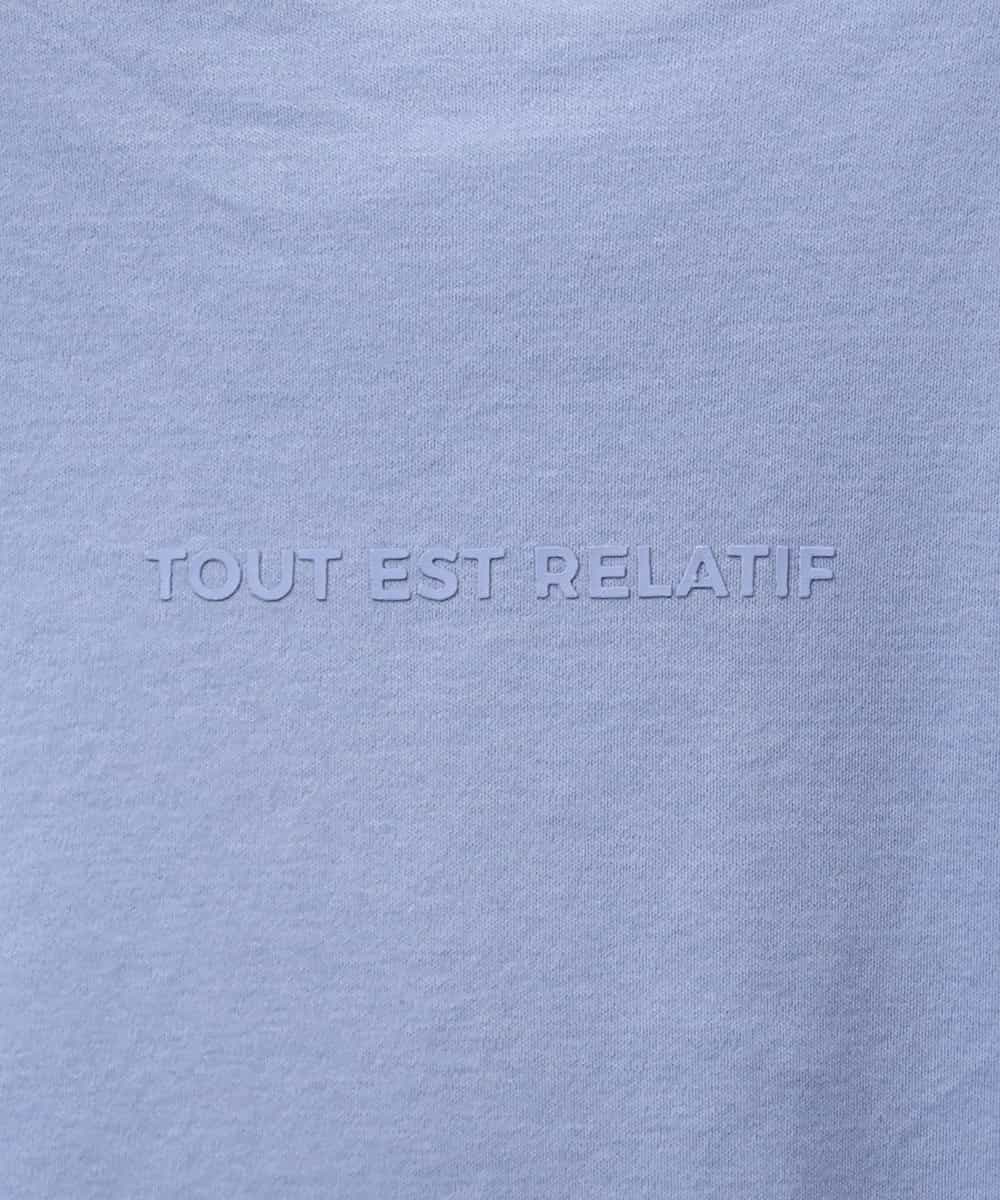 FMKGD19120 MICHEL KLEIN(ミッシェルクラン) ミニマルロゴTシャツ ネイビー