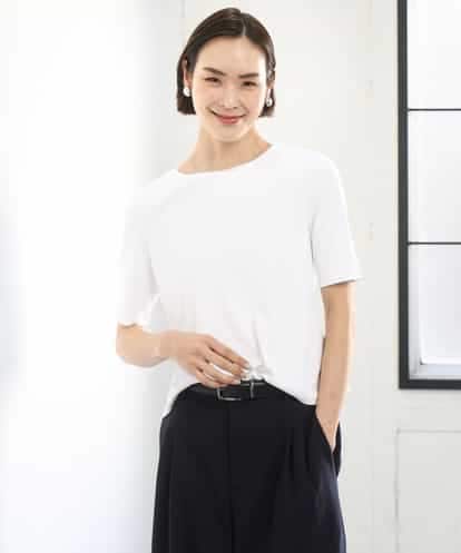 FMKGD20150  [遮熱効果素材]ステッチレス五分袖プルオーバー