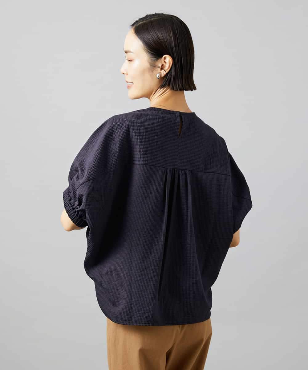 FMKGE10180 MICHEL KLEIN(ミッシェルクラン) サッカードルマンスリーブカットソー ベージュ