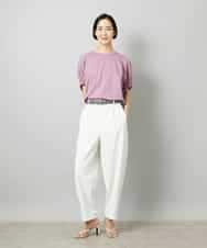 FMKGE10180 MICHEL KLEIN(ミッシェルクラン) サッカードルマンスリーブカットソー ベージュ