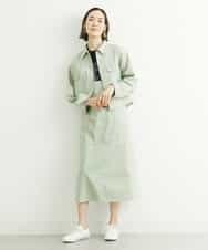 FMKGS22120 MICHEL KLEIN(ミッシェルクラン) モノトーンサークルロゴTシャツ ブラック(94)