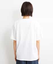 FMKGS23120 MICHEL KLEIN(ミッシェルクラン) パームツリーフォトプリントTシャツ ホワイト(90)