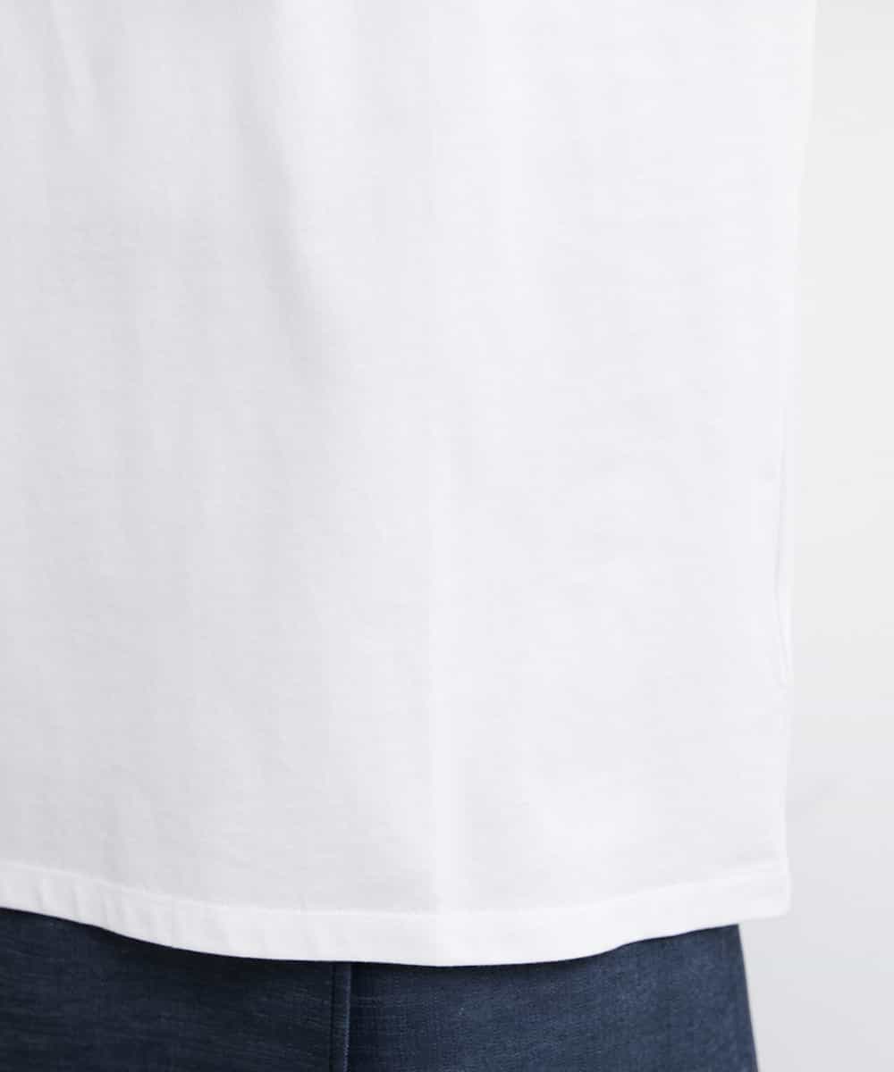 FMKGS23120 MICHEL KLEIN(ミッシェルクラン) パームツリーフォトプリントTシャツ ホワイト(90)