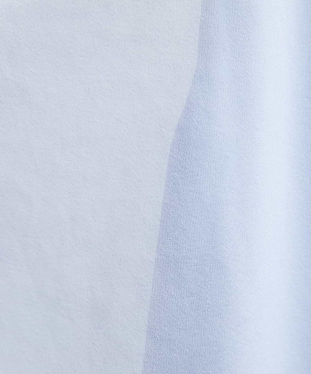FMKGS28170 MICHEL KLEIN(ミッシェルクラン) [夏の1枚着におすすめ]フレンチスリーブシアーカットソー ライトグリーン(43)