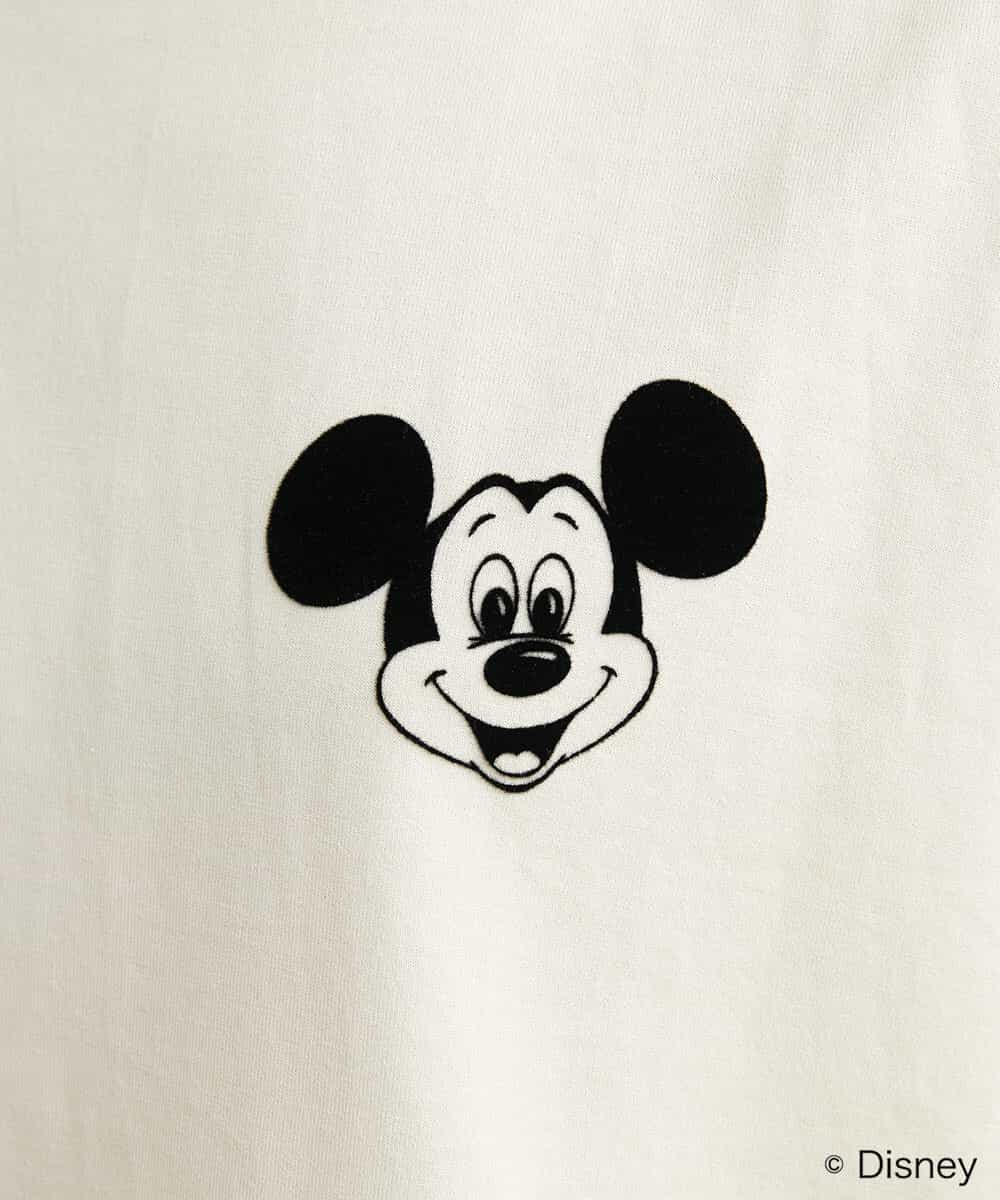 FMKGS65110 MICHEL KLEIN(ミッシェルクラン) 【DISNEY/ディズニー ミッキーマウス】ノースリーブカットソー（WEB限定） ブラック(94)