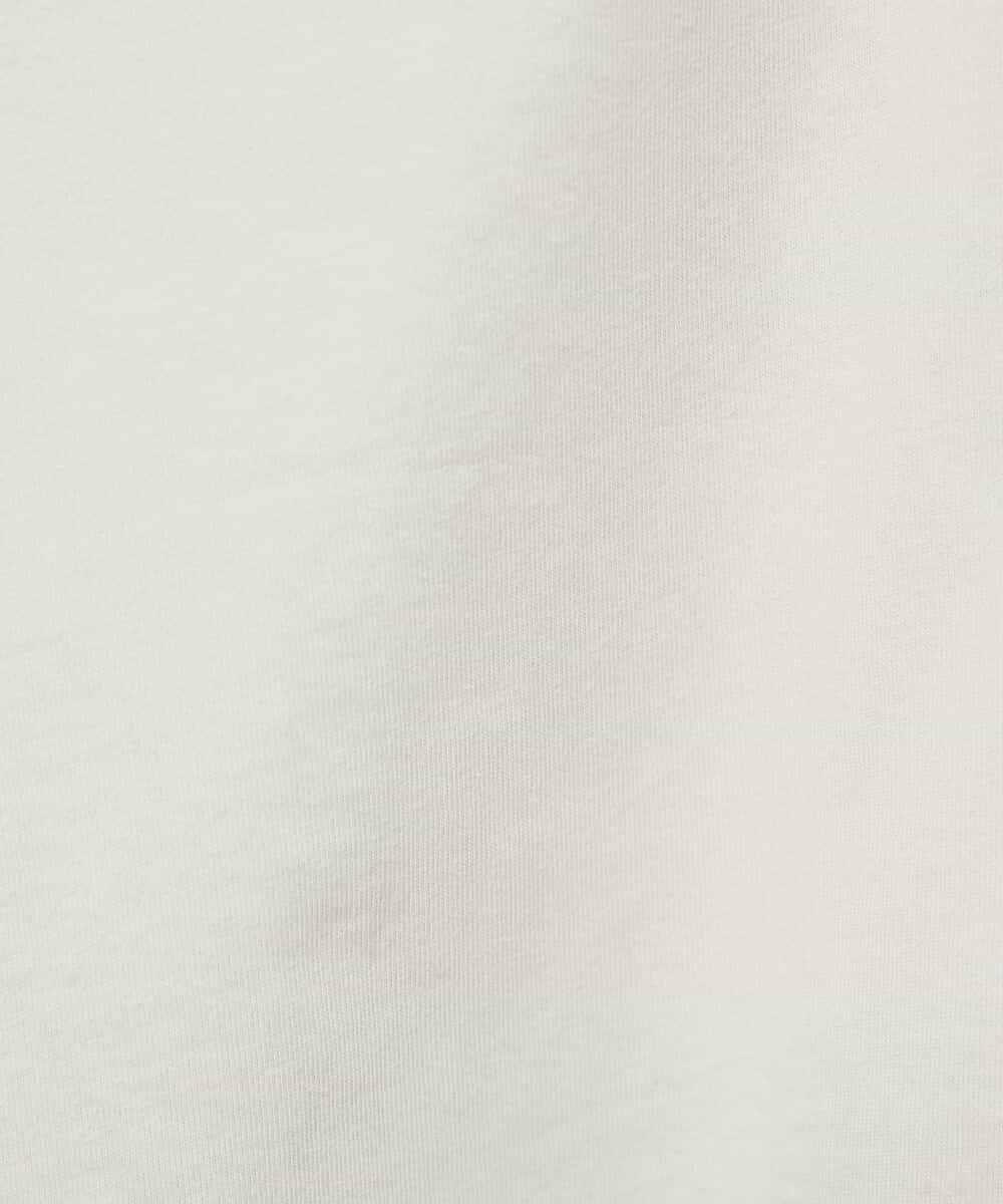 FMKGV36120 MICHEL KLEIN(ミッシェルクラン) リバースサイドプリントロゴTシャツ ホワイト(90)
