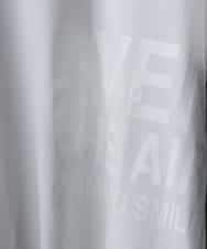 FMKHA22120 MICHEL KLEIN(ミッシェルクラン) [WEB限定カラー]ラメロゴTシャツ ブラック