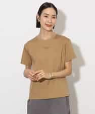 FMKHA38120 MICHEL KLEIN(ミッシェルクラン) ワンポイントロゴTシャツ ブラック
