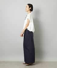 FMKHD01170 MICHEL KLEIN(ミッシェルクラン) [ドライタッチ]ワッフルバルーンプルオーバー ベージュ